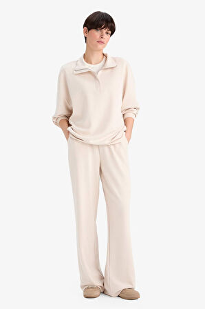 Wide Leg Cepli Modal Pantolon