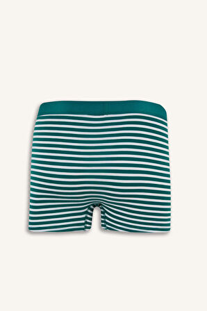 Regular Fit Çizgili 3'lü Boxer