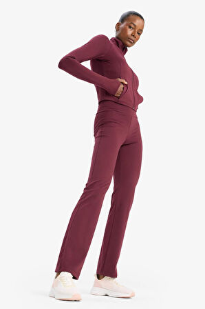 DeFactoFit Flare Fit İspanyol Paça Standart Boy Sporcu Pantolon