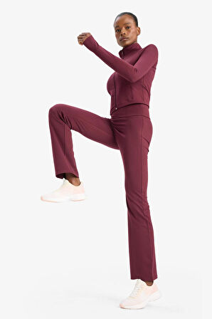 DeFactoFit Flare Fit İspanyol Paça Standart Boy Sporcu Pantolon