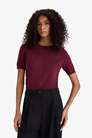 Regular Fit Bisiklet Yaka Kazak