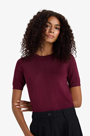 Regular Fit Bisiklet Yaka Kazak