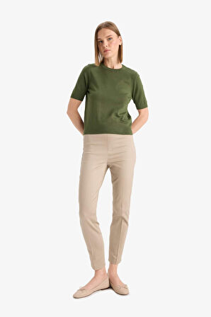 Regular Fit Bisiklet Yaka Kazak