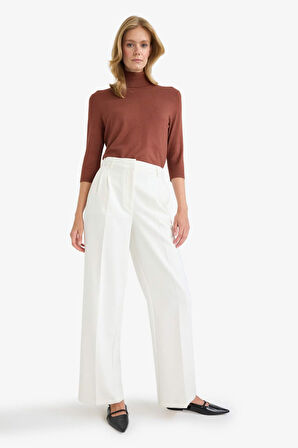 Regular Fit Balıkçı Yaka Kazak