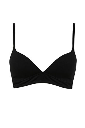DeFacto Dantel Detaylı Pamuklu Comfort Pedli Bra-Fall in Love X9027AZ25SPBK81