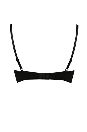 DeFacto Dantel Detaylı Pamuklu Comfort Pedli Bra-Fall in Love X9027AZ25SPBK81