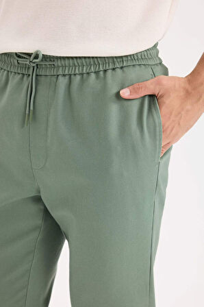 DeFacto Yazlık Jogger Pantolon Beli Bağcıklı Cepli D5966AX25SPGN457