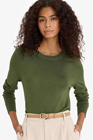 Regular Fit Bisiklet Yaka Kazak