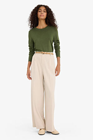 Regular Fit Bisiklet Yaka Kazak