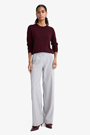 Regular Fit Bisiklet Yaka Kazak