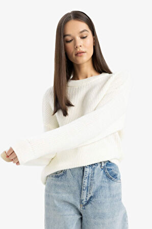 Regular Fit Bisiklet Yaka Kazak