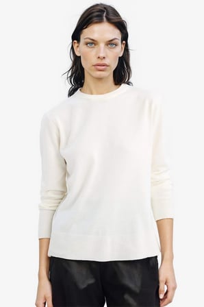 DeFacto Regular Fit Yumuşak Dokulu Bisiklet Yaka Basic Triko Kazak C0058AX25WNER99