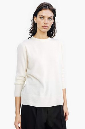 DeFacto Regular Fit Yumuşak Dokulu Bisiklet Yaka Basic Triko Kazak C0058AX25WNER99
