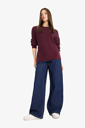 Regular Fit Bisiklet Yaka Kazak