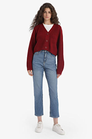 Regular Fit V Yaka Hırka