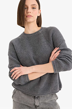 Coool Regular Fit Bisiklet Yaka Triko Kazak