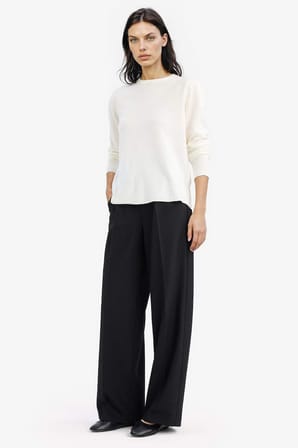 DeFacto Regular Fit Yumuşak Dokulu Bisiklet Yaka Basic Triko Kazak C0058AX25WNER99
