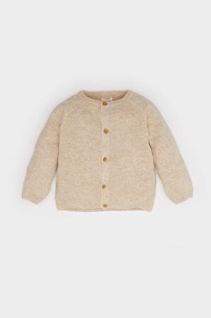 Erkek Bebek Bisiklet Yaka Hırka