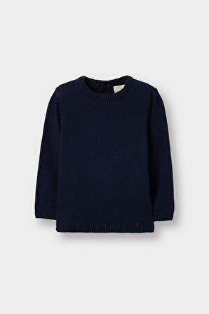 Erkek Bebek Okul Bisiklet Yaka Kazak