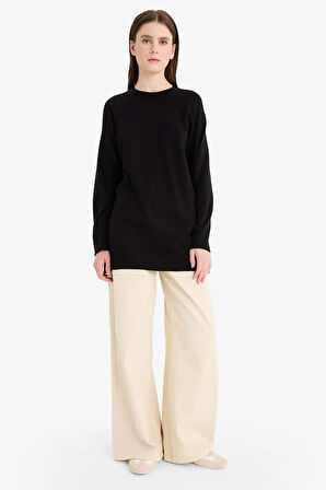 Regular Fit Bisiklet Yaka Tunik