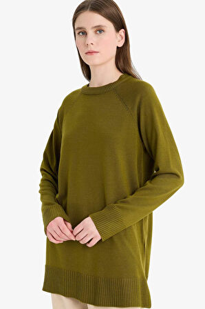 Regular Fit Bisiklet Yaka Tunik