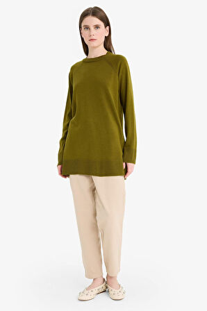 Regular Fit Bisiklet Yaka Tunik
