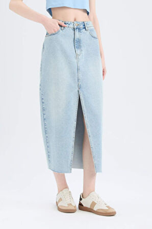 Long Fit Midi Jean Etek
