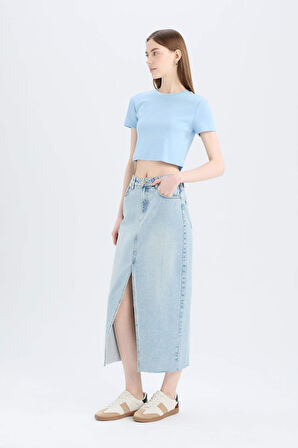 Long Fit Midi Jean Etek