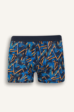 DeFacto Regular Fit Baskılı 3'lü Boxer D9875AX25SPNV135