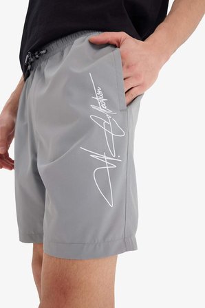 DeFacto Regular Fit File Astarlı Kısa Boy Deniz Şortu B7255AX25HSGR265