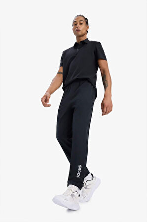 DeFactoFit Slim Fit Dar Kesim Çift Cepli Dokuma Sporcu Jogger