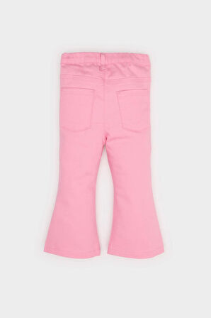 DeFacto Kız Bebek Flare Fit İspanyol Paça Gabardin Pantolon E1798A525SMPN167