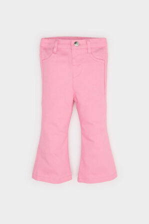 DeFacto Kız Bebek Flare Fit İspanyol Paça Gabardin Pantolon E1798A525SMPN167