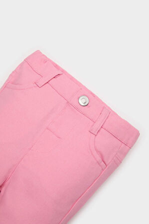 DeFacto Kız Bebek Flare Fit İspanyol Paça Gabardin Pantolon E1798A525SMPN167