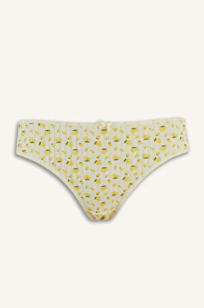 Fall in Love Desenli 3'lü Slip Külot
