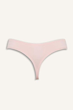 Fall in Love Dantel Detaylı 3'lü Askılı Slip Külot