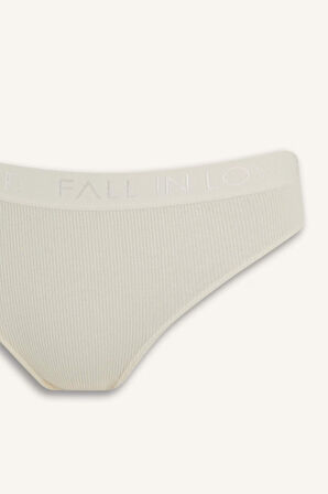 DeFacto Ribana 3'lü Brief Külot-Fall in Love E4926AX25SPBG390