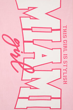 Kız Çocuk Desenli Dokuma Plaj Havlusu