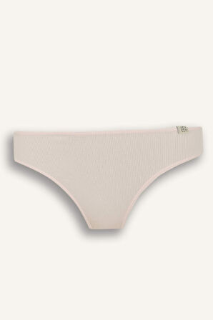 DeFacto Ribana 3'lü Askılı Slip Külot-Fall in Love D6404AX25SPGN1169