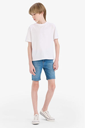 DeFacto Erkek Çocuk Jean Şort D7899A825SMNM28