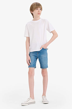 DeFacto Erkek Çocuk Jean Şort D7899A825SMNM28