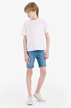 DeFacto Erkek Çocuk Jean Şort D7899A825SMNM39