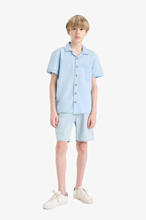 DeFacto Erkek Çocuk Jean Şort D7908A825HSNM39