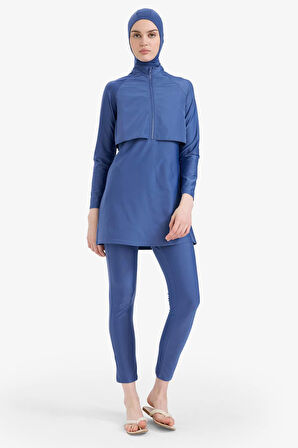 Regular Fit Su İtici 5'li Burkini Tkımı