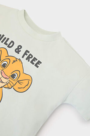 DeFacto Erkek Bebek Disney Lion King 2'li Takım Kısa Kollu Tişört Beli Lastikli Şort E6923A525SMGN1235