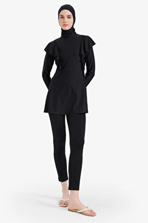 Regular Fit Hızlı Kuruyan 5'li Burkini Takımı