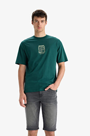 Regular Fit Jean Bermuda