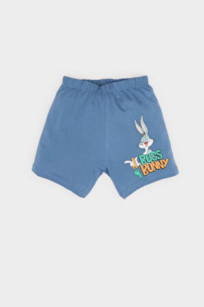 DeFacto Erkek Bebek Looney Tunes 2'li Takım Kısa Kollu Tişört Şort E7693A525SMBE364