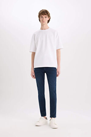 Carlo Skinny Fit Ekstra Dar Kalıp Normal Bel Ekstra Dar Paça Jean Pantolon