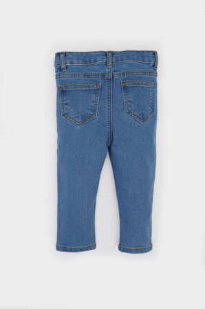 DeFacto Erkek Bebek Düz Paça Basic Düz Jean Pantolon B6744A525SPBE394